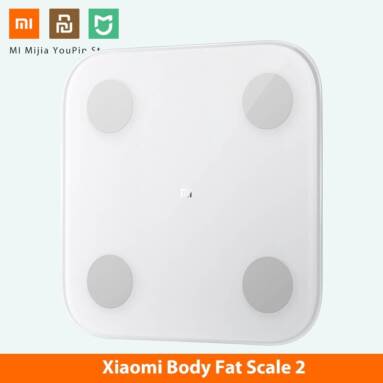 €30 with coupon for Xiaomi 2.0 Smart Bluetooth Body Fat Scale EU WAREHOUSE from GEEKBUYING