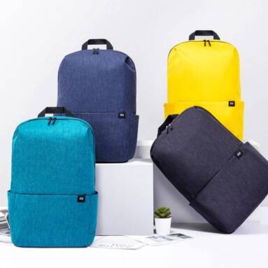 €10 with coupon for Xiaomi 20L Backpack Level 4 Water Repellent 15.6inch Laptop Bag Men Women Travel Bag Rucksack from GSHOPPER