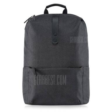 $12 with coupon for Xiaomi 20L Leisure Backpack  –  BLACK from GearBest