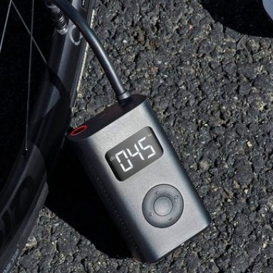 € 41 với phiếu giảm giá cho Máy bơm không khí XIAOMI Mijia 1S 150PSI Đa chức năng 4000mAh Loại C 5 Chế độ Bơm lốp tự động có đèn LED cho Bóng xe đạp xe máy từ BANGGOOD