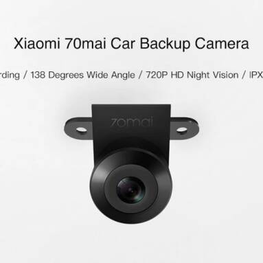 $19 with coupon for Xiaomi 70mai Car Reversing Rear Camera from GearBest