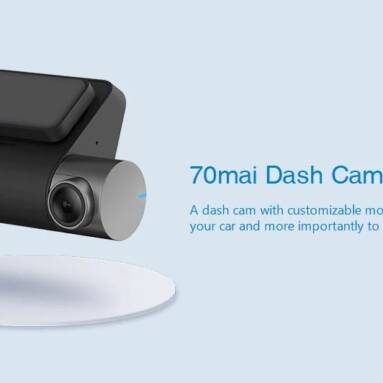 $45 with coupon for Xiaomi 70mai Dash Cam Pro HD Car DVR Camera Global Version from GEARVITA