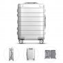 134 يورو مع كوبون لـ Xiaomi 90FUN 20inch Travel Luggage 31L TSA Lock Aluminium Alloy Spinner Wheel Suitcase Carry on Suitcase from EU CZ Warehouse BANGGOOD