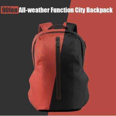 $41 with coupon for Xiaomi 90fen All-weather Function City Laptop Backpack – BLACK from GearBest