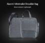 Xiaomi 90fen Minimalist Water-resistant Shoulder Bag - CLOUDY GRAY