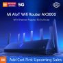 € 66 med kupon til Xiaomi AIoT Router AX3600 WiFi 6 2976 Mbps 6 * Antenner 512 MB OFDMA MU-MIMO 2.4G 5G 6 Core trådløs router fra EU CZ lager BANGGOOD