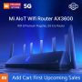 Xiaomi AIoT Router AX3600 WiFi 6 2976 Mbps 6 * Antenner 512 MB OFDMA MU-MIMO 2.4G 5G 6 Core Wireless Router
