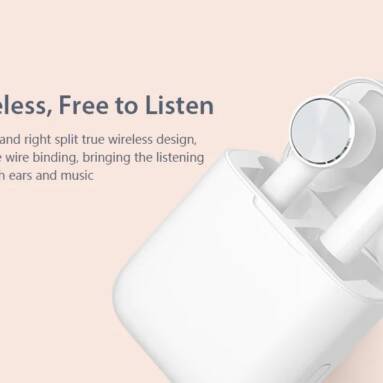 €35 with coupon for Xiaomi AirDots TWS True Wireless Bluetooth Earphone Active Noise Cancelling Smart Touch Bilateral Call Headphone from BANGGOOD