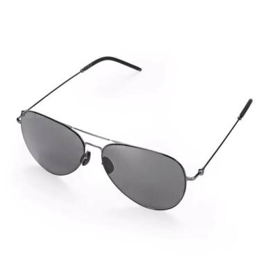 $23 with coupon for Xiaomi Anti-UV Polarized Sunglasses TS Nylon Lens  –  GUN METAL FRAME + GREY LENS from GearBest