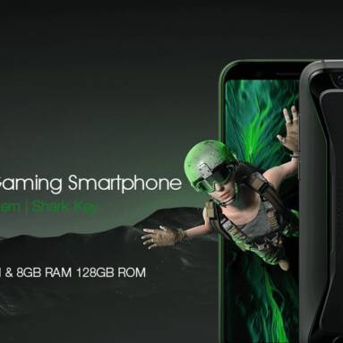€393 with coupon for Xiaomi Black Shark 4G Phablet 8GB RAM 128GB ROM Global Version from GearBest