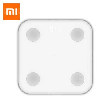 $46 with coupon for Xiaomi Bluetooth 4.0 Smart Weight Scale  –  NORMAL VERSION  WHITE from GearBest