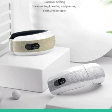 €45 with coupon for Xiaomi Bluetooth Music Eye Massager Portable Smart Airbag Kneading Soothing Fatigue Eye Strain Relieve Eye Care Device from BANGGOOD