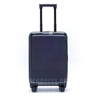 €92 with coupon for Xiaomi Business 20 inch Opening Cabin Boarding Suitcase  –  GRAY from GearBest