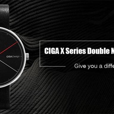 €40 with coupon for Xiaomi CIGA Design X Series Double Needle Quartz Watch from GEARVITA