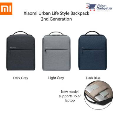 €39 with coupon for Xiaomi City Backpack 2 Laptop Bag 17L Business Backpack Water Resistant Fabric for 15.6 inches Laptop from BANGGOOD