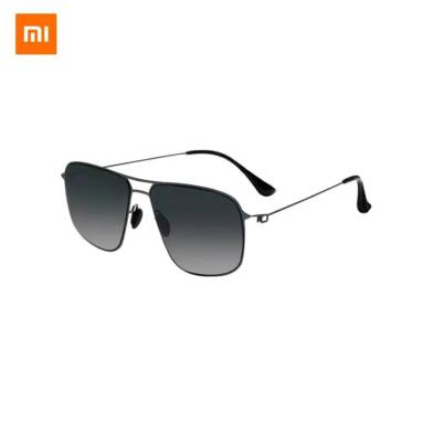 €19 with coupon for Xiaomi Classic Frame Sunglasses Pro Anti-UV Ultra light Gradient Gray Classic Square Stainless Steel Frame Polarized Lens Oil-proof from BANGGOOD