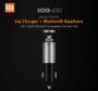 Xiaomi CooWoo BC200 2 in 1 USB Car Charger Wireless Bluetooth Earphone