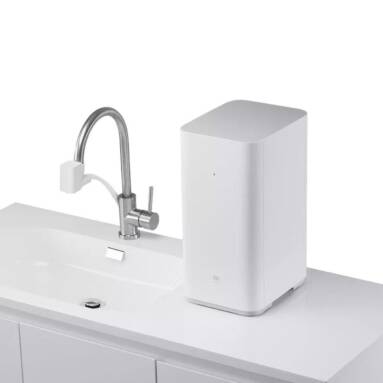 €382 with coupon for Xiaomi Countertop RO Water Purifier 400G Membrane Reverse Osmosis Water Filter System Technology Kitchen Type Household from BANGGOOD