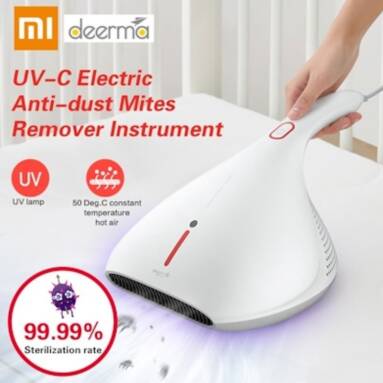 €40 with coupon for Xiaomi Deerma Vacuum Cleaner Mite Dust Remover EU Germany Warehouse from TOMTOP