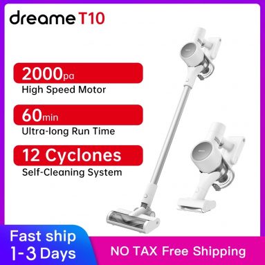 €139 dengan kupon untuk Dreame T10 Portable Cleaner Vacuum dari gudang UE GSHOPPER