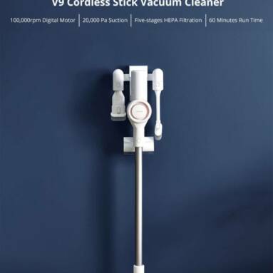 $207 with coupon for Xiaomi Dreame V9 Cordless Stick Vacuum Cleaner from GEEKBUYING
