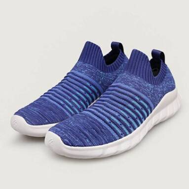 €18 with coupon for Xiaomi FREETIE Fly Knit Fabric Men Sneakers Anti-bending EVA Shock Absorption Sports Running Shoes Ultralight Breathable Walking Shoes from BANGGOOD