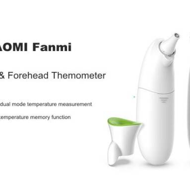 $19 with coupon for Xiaomi Fanmi Dual Use Smart Ear & Forehead Thermometer LED Digital Display from BANGGOOD