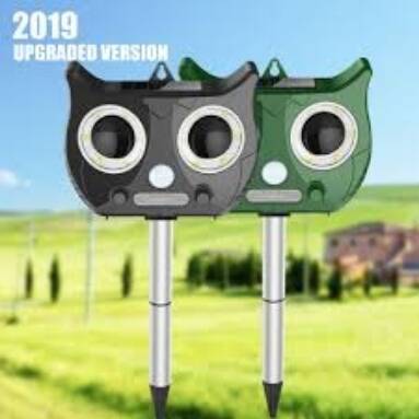 €17 with coupon for  Xiaomi Flora Portable Solar Battery Powered Ultrasonic Outdoor Pest And Animal Repeller Rat Repeller Get All Animal Invaders Friendly Basic Version – Green from BANGGOOD