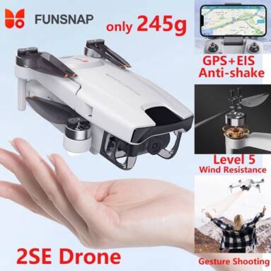 €175 with coupon for Xiaomi Funsnap 2SE Quadcopter with Camera from GSHOPPER