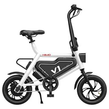 €485 with coupon for Xiaomi HIMO V1S 250W 7.8Ah Foldable Electric Moped Bicycle 25km/h Max 100kg Max Load 60km Mileage Electric Bike US Plug from BANGGOOD