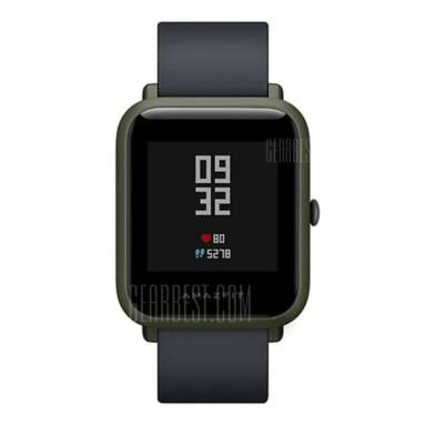 €49 with coupon for Xiaomi Huami AMAZFIT Bip Lite Version Smart Watch  –  INTERNATIONAL VERSION  DEEP GREEN from Gearbest
