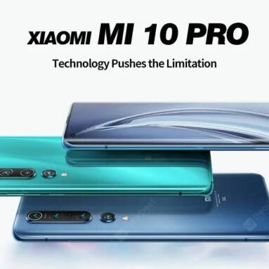 $859 with coupon for Xiaomi Mi 10 Pro 6.67 Inch 5G 8 + 256GB Smartphone Global Version White / Blue from GEARBEST