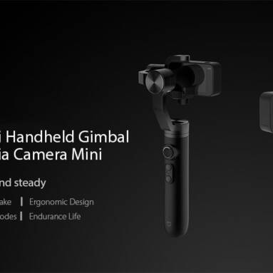 €93 with coupon for (Official International Version) Xiaomi Mi 3-axis Action Camera Handheld Gimbal from GEARVITA