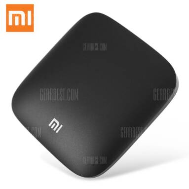 $54 with coupon for Original Xiaomi Mi 3S TV Box Amlogic S905X Quad Core  –  BLACK EU warehouse from GearBest