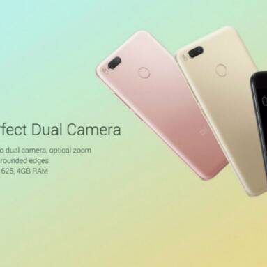 $259 preorder for Xiaomi Mi 5X 5.5 inch 4G LTE Smartphone 4GB 64GB from Geekbuying