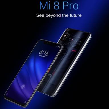 $325 with coupon for Xiaomi Mi 8 Pro 4G Smartphone 8GB RAM 128GB ROM Global Version from GEARVITA