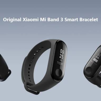 $14 with coupon for Xiaomi Mi Band 3 Smart Bracelet Wristband – BLACK INTERNATIONAL VERSION from GearBest