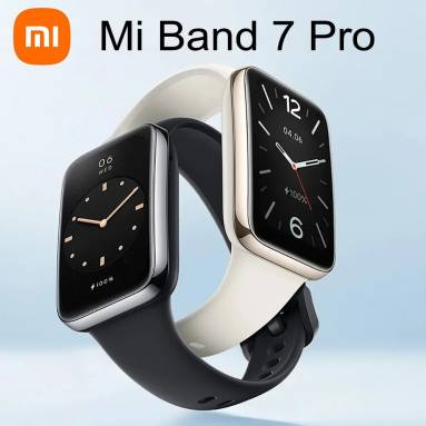 €63 with coupon for Xiaomi Mi Band 7 Pro 1.64 inch AMOLED Always-on Screen 5 System GPS Positioning Smart Bracelet 24h Heart Rate SpO2 Monitor 117 Sports Modes 5ATM Waterproof Smart Watch from TOMTOP