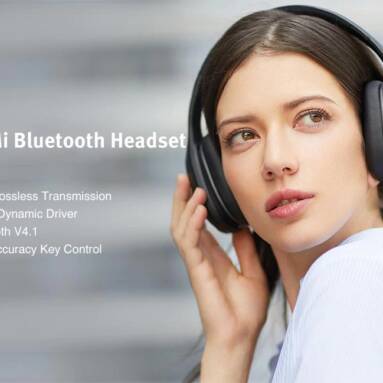 $54 with coupon for Xiaomi Mi Bluetooth Foldable Headset with 40mm Driver – BLACK from GearBest