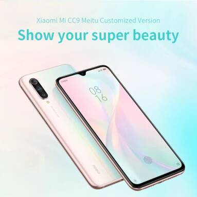 $549 with coupon for Xiaomi Mi CC9 4G Phablet 8GB RAM 256GB Meitu Customized Version – Sakura Pink	from GEARBEST