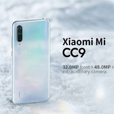 $449 with coupon for Xiaomi Mi CC9 4G Phablet 6GB RAM 128GB ROM – Crystal Cream from GEARBEST
