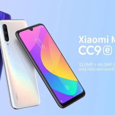 $379 with coupon for Xiaomi Mi CC9e 4G Phablet 6GB RAM 128GB ROM – Black from GEARBEST