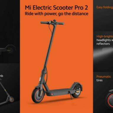 €516 with coupon for Xiaomi Mi Electric Scooter Pro 2 Max Speed 20km/h 300W Brushless DC Motor 45km Travel Distance 12800mAh Battery BMS Mijia APP Global Version ABE Certification from EU GER warehouse GEEKBUYING
