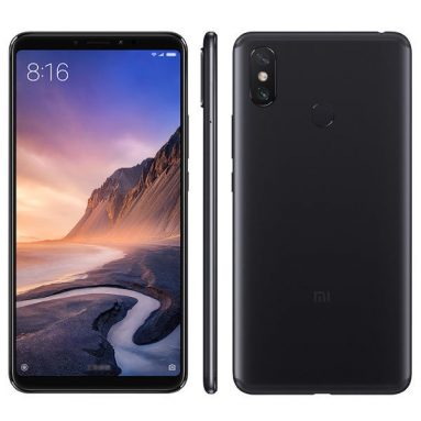Xiaomi Mi Maxのクーポン付き$ 219 3 4Gスマートフォン6.9インチBANGGOODのグローバルバージョン6 / 128GB