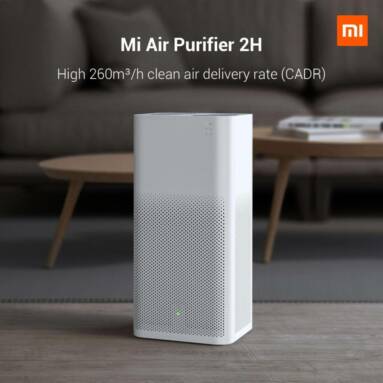 €154 with coupon for Xiaomi Air Purifier 2H 3 Stages True HEPA Filter from GEARBEST