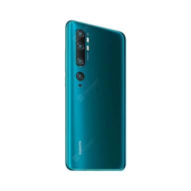 €386 with coupon for Xiaomi Mi Note 10 (CC9 Pro) 108MP Penta Camera Phone Global Version – Green from GEARBEST