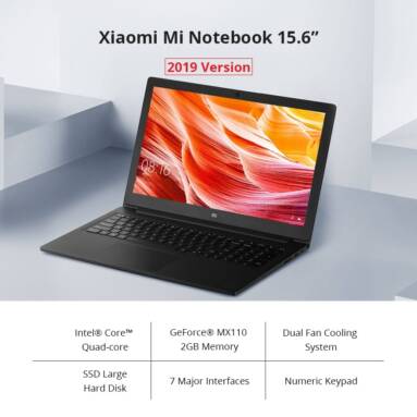 $715 with coupon for Xiaomi Mi Notebook Pro Intel Core i5-8250U Quad Core 15.6″ 1920*1080 8GB DDR4 256GB SSD NVIDIA GeForce MX110 2019 New Version – Dark Grey from GEEKBUYING