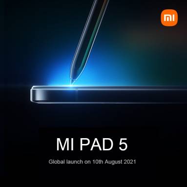 €384 with coupon for [2021 New] Xiaomi Mi Pad 5 CN Version 11 inch 2.5 LCD Screen Snapdragon™ 860 CPU 6GB LPDDR4X +128GB UFS 3.1 Android Tablet PC 4-speaker Dolby Vision surround sound 8720mAh Battery from GEEKBUYING