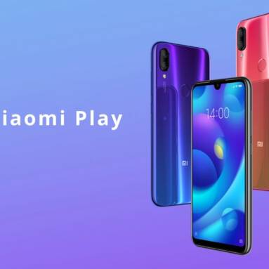 €112 with coupon for Xiaomi Mi Play 4G Smartphone 4GB RAM 64GB ROM Global Version from GEARVITA
