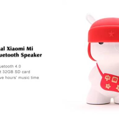 $15 with coupon for Xiaomi Mi Rabbit Bluetooth 4.0 Wireless Speaker from GEARVITA